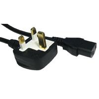 Uk Mains To Iec Kettle 5m Black Oem Power Cable Rb-305 5mtr13amp - Tgt01