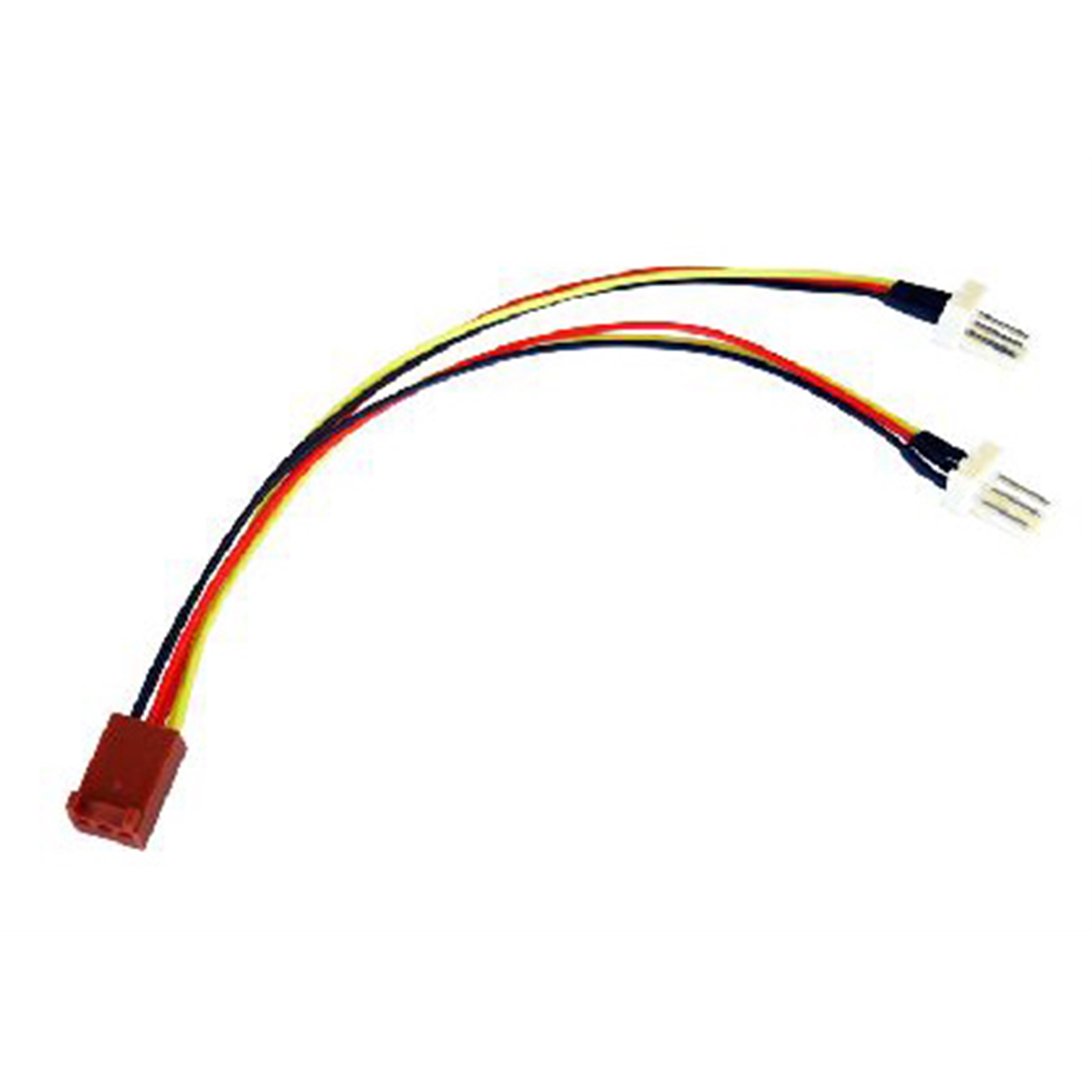 (image for) 3-Pin Fan (F) to 2 x 3-Pin Fan (M + M) 0.15m OEM Internal Splitter Cable