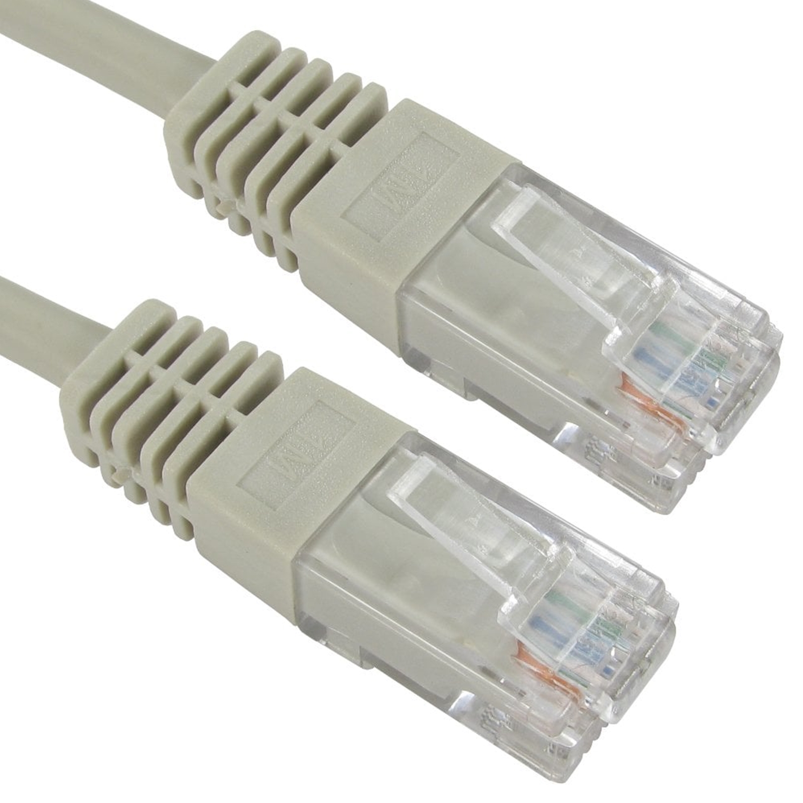 (image for) RJ45 (M) to RJ45 (M) CAT5e 10m Grey OEM Moulded Boot Copper UTP Network Cable