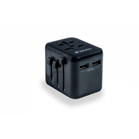 Verbatim (49543)  Uta-01 Universal Travel Adapter With 2 X Usb-a Ports 49543 - Tgt01