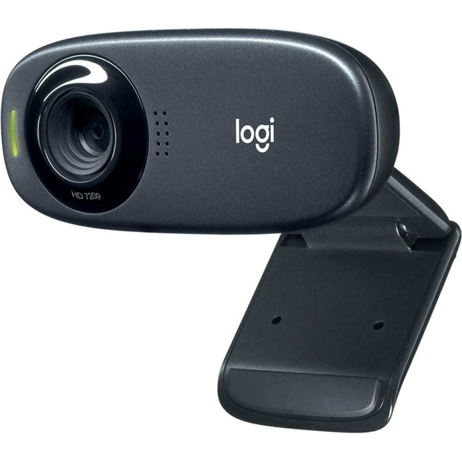 (image for) Logitech C310 HD Webcam, HD 720p/30fps, Widescreen HD Video Calling, HD Light Correction, Noise-Reducing Mic, For Skype, FaceTime, Hangouts, WebEx, PC/Mac/Laptop/Macbook/Tablet, Black