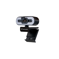 Verbatim (49579) Awc-02 Full Hd 1080p Autofocus Webcam With Microphone And Light 49579 - Tgt01