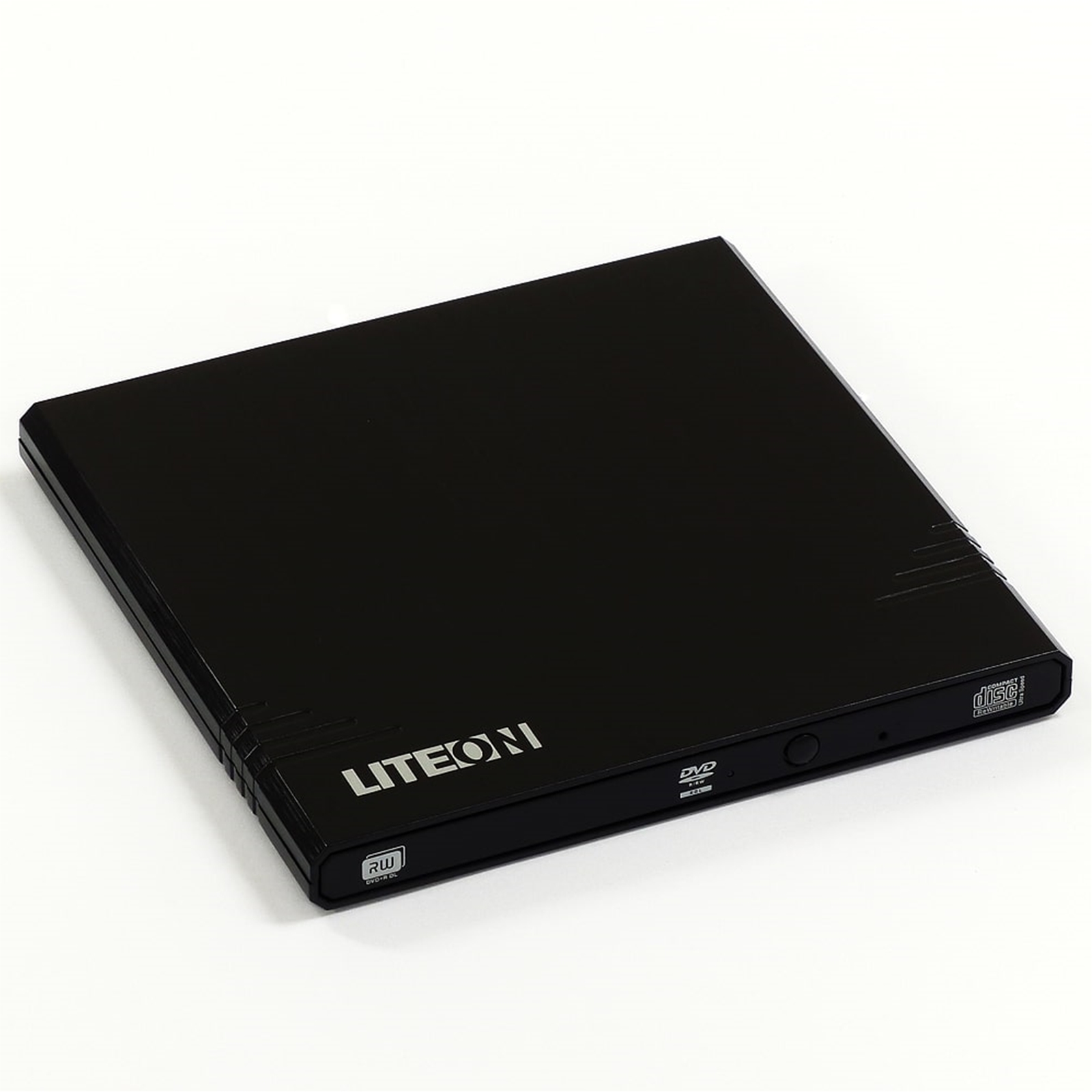 (image for) LiteOn eBAU108 Black Ultra Slender USB 2.0 External Optical Drive