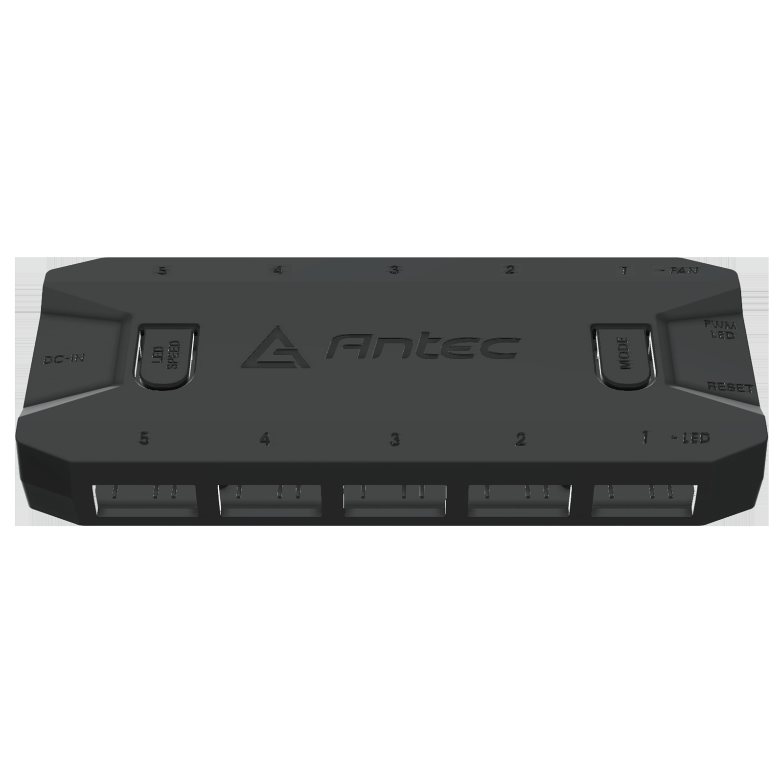 (image for) Antec ARGB & Fan Controller - 5 PWM Fan Ports, 5 ARGB LED Ports, SATA Power, Compact Design, 2-Year Warranty