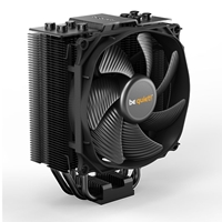 Be Quiet! Dark Rock Slim Fan Cpu Cooler, Universal Socket, Silent Wings 3 120mm Pwm Black Cooling Fan, 1500rpm, 4 Heat Pipes, 180w Tdp, Compact Construction To Stop Blocking Memory Slots, Intel Lga 1700 & Amd Am5 Compatible Bk024 - Tgt01