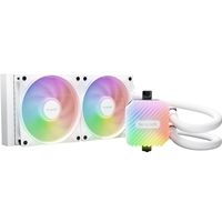 Be Quiet! Light Loop 240mm Aio Cpu Liquid Cooler, High-performance Argb Lighting, Dual 120mm Pwm Fans, Ultra-quiet Operation, Easy Maintenance, Intel/amd Compatible, White Bw021 - Tgt01