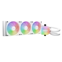 Be Quiet! Light Loop 360mm Aio Cpu Water Cooler, High-performance Argb Lighting, Triple 120mm Pwm Fans, Ultra-quiet Operation, Easy Maintenance, Intel/amd Compatible, White Bw023 - Tgt01