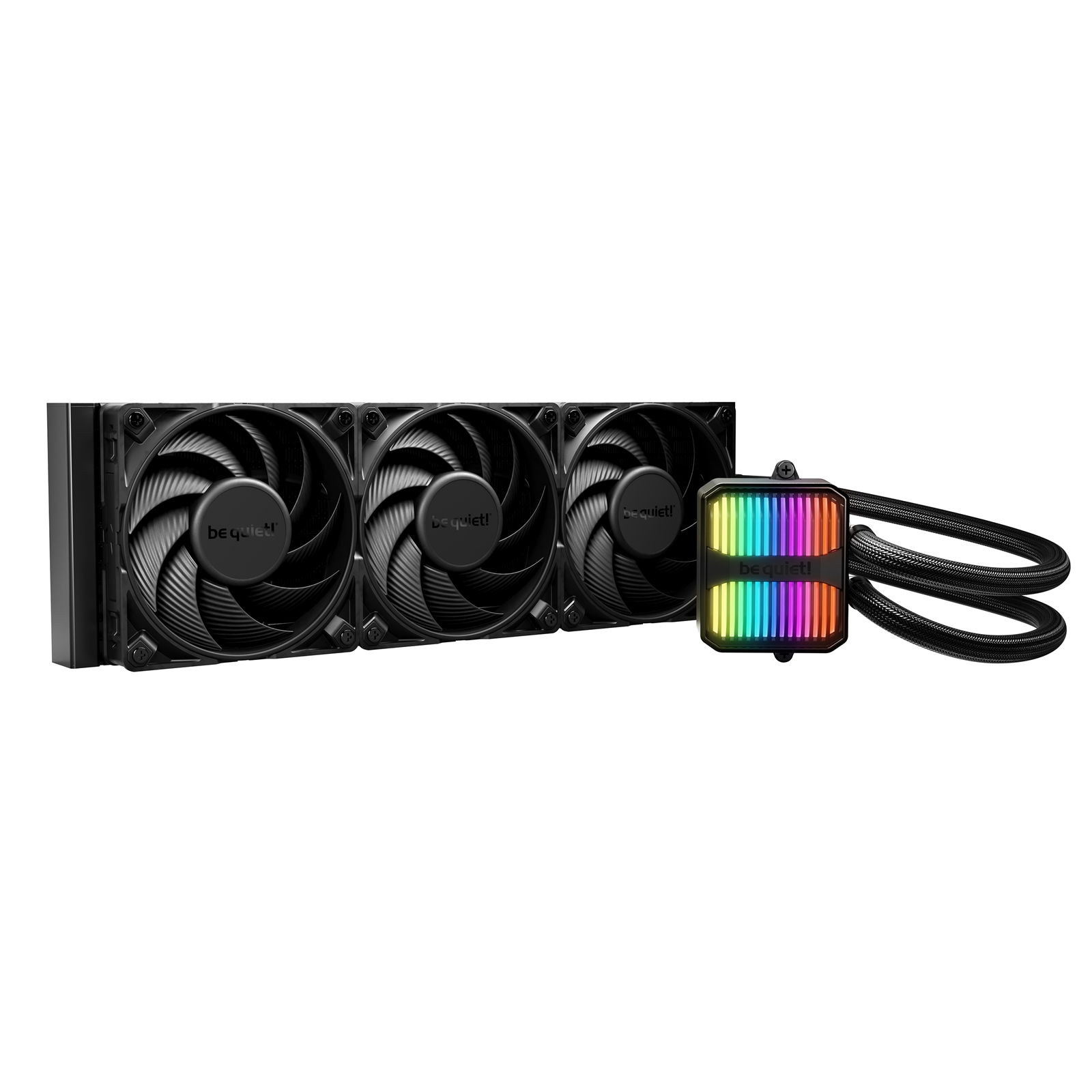 (image for) be quiet! Silent Loop 3 360mm All-in-One Liquid CPU Cooler, ARGB Lighting, Silent Wings 4 Fans, 3-Chamber Pump, High-Performance Cooling for Intel & AMD CPUs