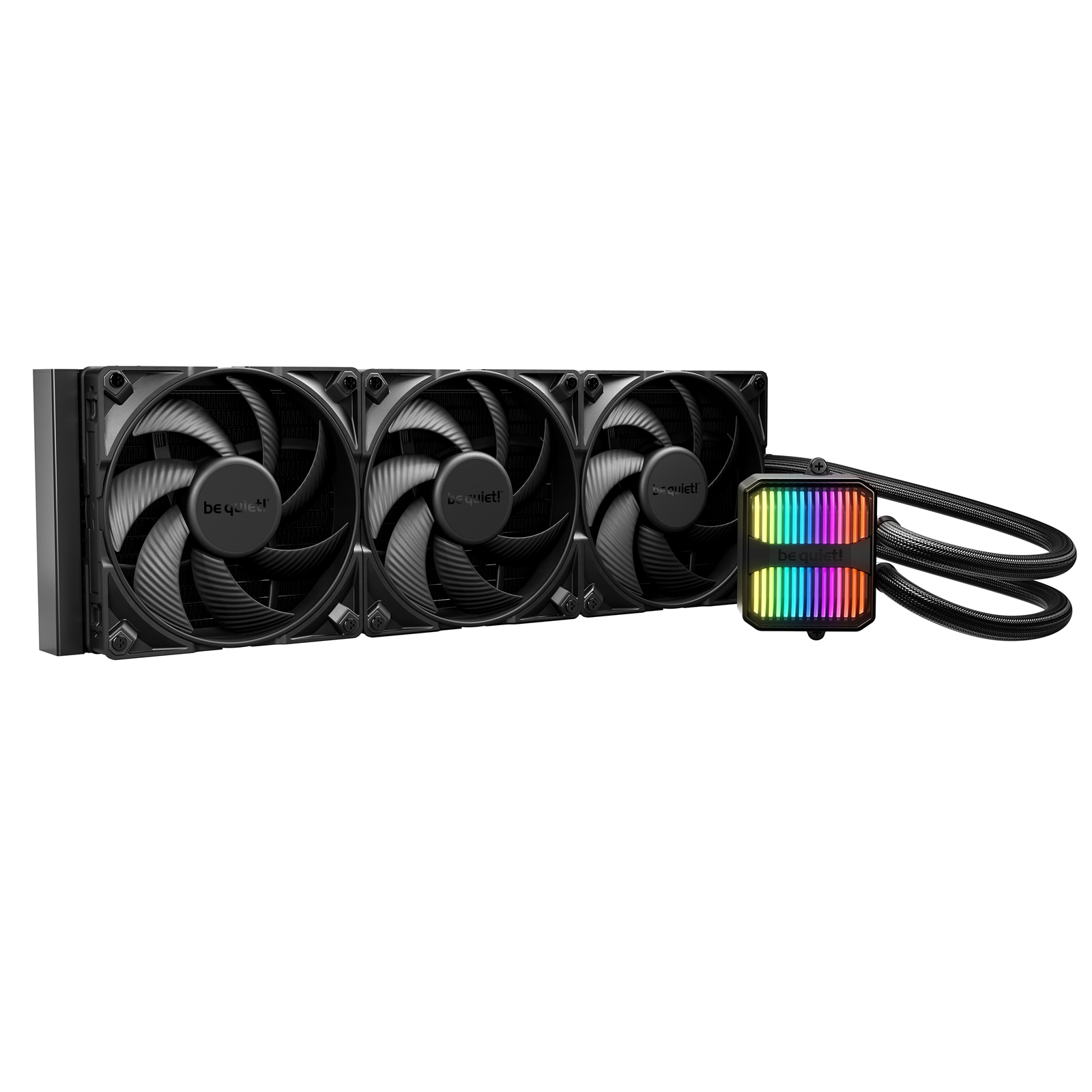 (image for) be quiet! Silent Loop 3 420mm All-in-One Liquid CPU Cooler, ARGB Lighting, Silent Wings 4 Fans, 3-Chamber Pump, High-Performance Cooling for Intel & AMD CPUs