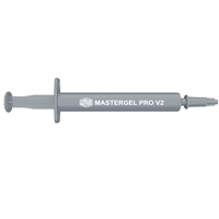 Cooler Master Mastergel Pro V2 Thermal Compound Syringe, 2.6g, Grey, Upgraded Compound For Better Heat Dissipation, High Cpu/gpu Conductivity 9 W/m.k Mgy-zosg-n15m-r3 - Tgt01