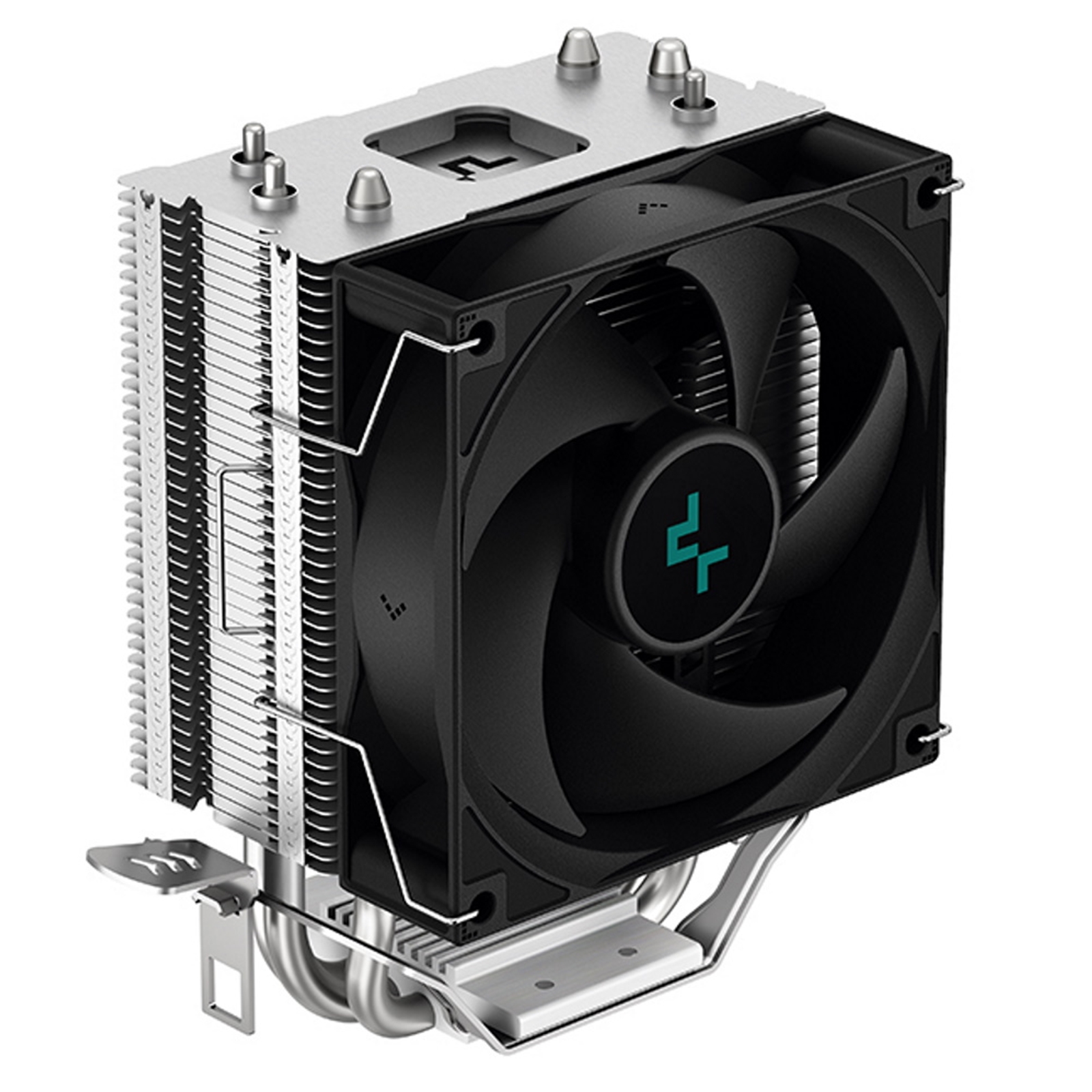 (image for) DeepCool AG300 Fan CPU Cooler, Universal Socket, Efficient 92mm PWM Cooling Black Fan, 3050RPM, 3 Heat Pipes, 150W Heat Dissipation Power, Unique Matrix Fin Design, Intel LGA 1700 Bracket Included