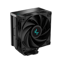 Deepcool Ak400 Zero Dark Fan Cpu Cooler, Universal Socket, High Performance 120mm Silent Hydro Bearing Pwm Black Fan, 1850rpm, 4 Heat Pipes, Unique Matrix Fin Design, All Black, Intel Lga 1700 Bracket Included R-ak400-bknnmn-g-2 - Tgt01
