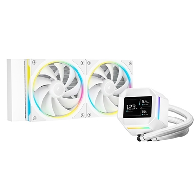 Deepcool Lm240 White Liquid Cpu Cooler With 2.4