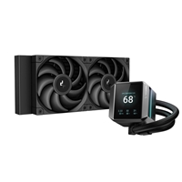 (image for) DeepCool Mystique 240 CPU Cooler, Personalized Cooling with 2.8" TFT LCD Screen and Enhanced Pump Performance, 5 year warranty