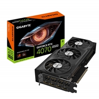 (image for) Gigabyte NVIDIA GeForce RTX 4070 SUPER WINDFORCE OC 12G Graphics Card, 12GB GDDR6X, 7168 CUDA Cores, 2505 MHz Core Clock, Triple Fan, 3x DisplayPorts / 1x HDMI Port