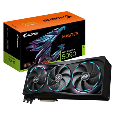 Gigabyte Nvidia Geforce Rtx 5090 Aorus Master 32G Graphics Card 32Gb Gddr7 21760 - Picture 1 of 1