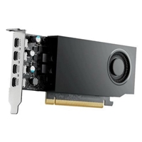 NVIDIA RTX A400 Ampere 4GB Professional Graphics Card, 768 CUDA Cores, 24 Tensor, 6 RT, Single Fan, 4x Mini DisplayPort - OEM