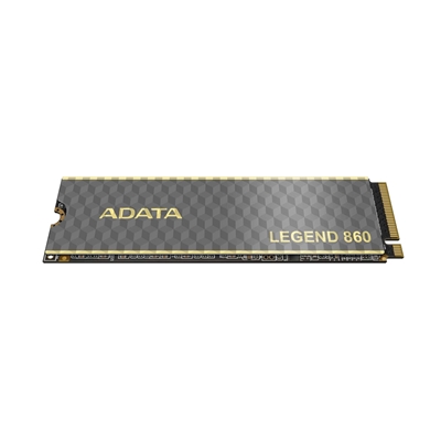 Adata Legend 860 (SLEG-860-2000GCS) 2TB NVMe SSD, PCIe Gen4, M.2 Interface, 2280, Read 6000 MB/s, Write 5000 MB/s, Heatsink 5 Year Warranty