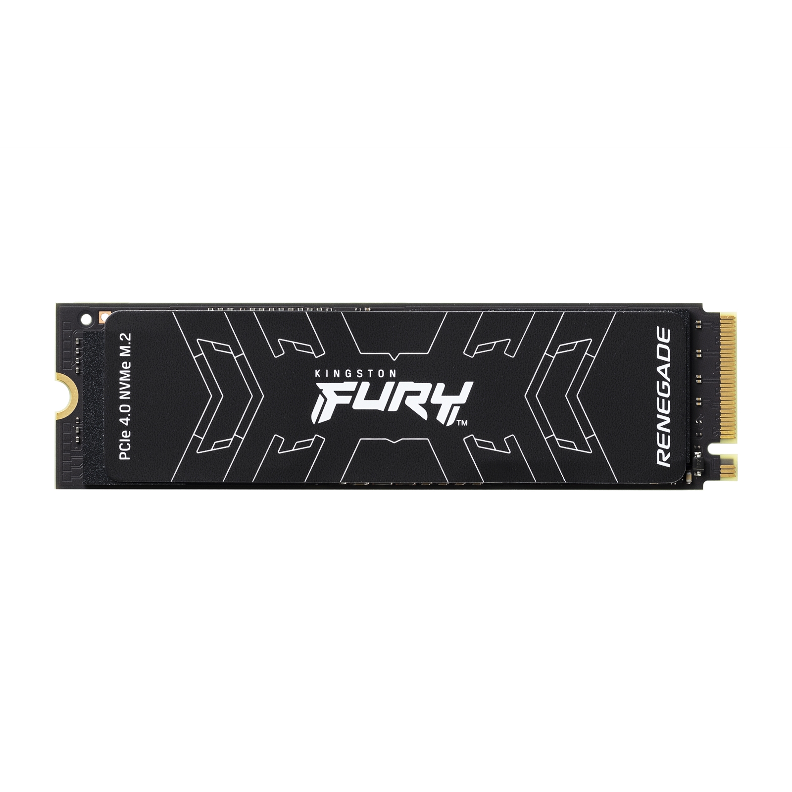 (image for) Kingston FURY Renegade (SFYRS/1000G) 1TB M.2 NVMe SSD, PCIe Gen4, 2280, Read 7300MB/s, Write 6000MB/s, PlayStation 5 Compatible, Heatsink, 5 Year Warranty