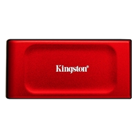 Kingston Xs1000 Red 2tb Portable External Ssd, Read 1050mb/s, Write 1000mb/s, Usb 3.2 Gen 2, 5 Year Warranty Sxs1000r/2000g - Tgt01