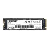 Patriot P310 (P310P240GM28) 240GB M.2 Interface, PCIe x3, 2280 Length, Read 1700MB/s, Write 1000MB/s, 3 Year Warranty