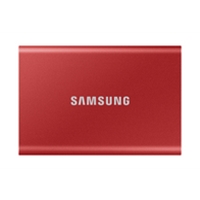 Samsung T7 1TB USB 3.2 Metallic Red Portable External SSD