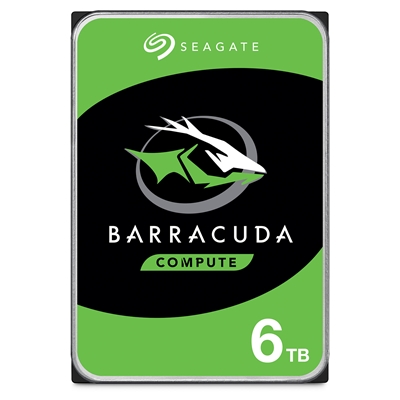 Seagate BarraCuda ST6000DM003 6TB 3.5" 5400RPM 256MB Cache SATA III Internal Hard Drive