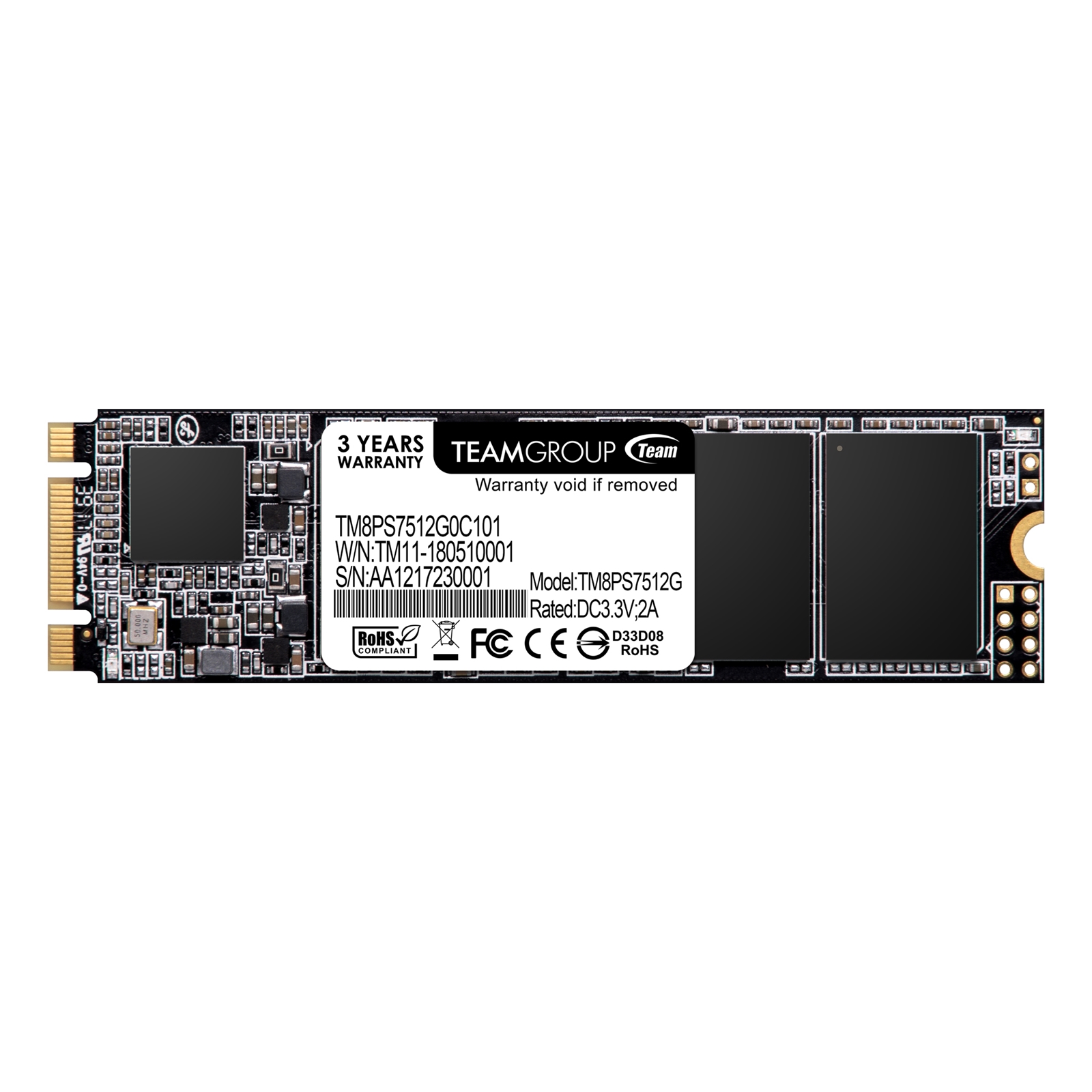 (image for) Team MS30 512GB M.2 SATA SATA III SSD