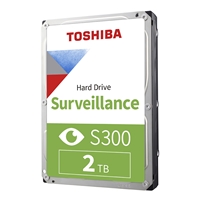 Toshiba S300 Hdwt720uzsva 2tb Sata Iii 3.5" 5400rpm Surveillance Internal Hard Drive Hdwt720uzsva - Tgt01