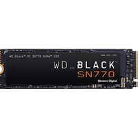 Wd Black Sn770 (wds100t3x0e) 1tb Nvme Ssd, M.2 Interface, Pcie Gen4, 2280, Read 5150mb/s, Write 4900mb/s, 5 Year Warranty Wds100t3x0e - Tgt01