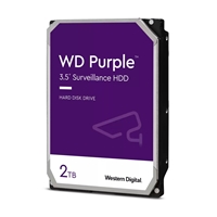 WD Purple 2TB 3.5" 5400RPM 64 MB Cache SATA Surveillance Internal Hard Drive