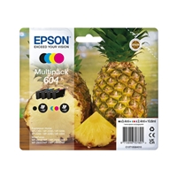 Epson C13T10G64020 604 High Capacity MultiPack Ink Cartridges (Black, Yellow, Cyan, Magenta)