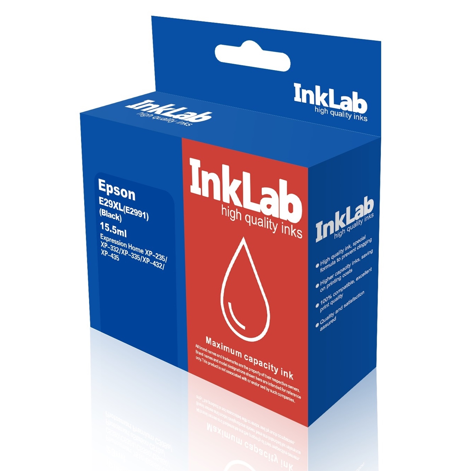 (image for) InkLab 29 XL Epson Compatible Black Replacment Ink