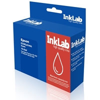InkLab 33 XL Epson Compatible Cyan Replacment Ink