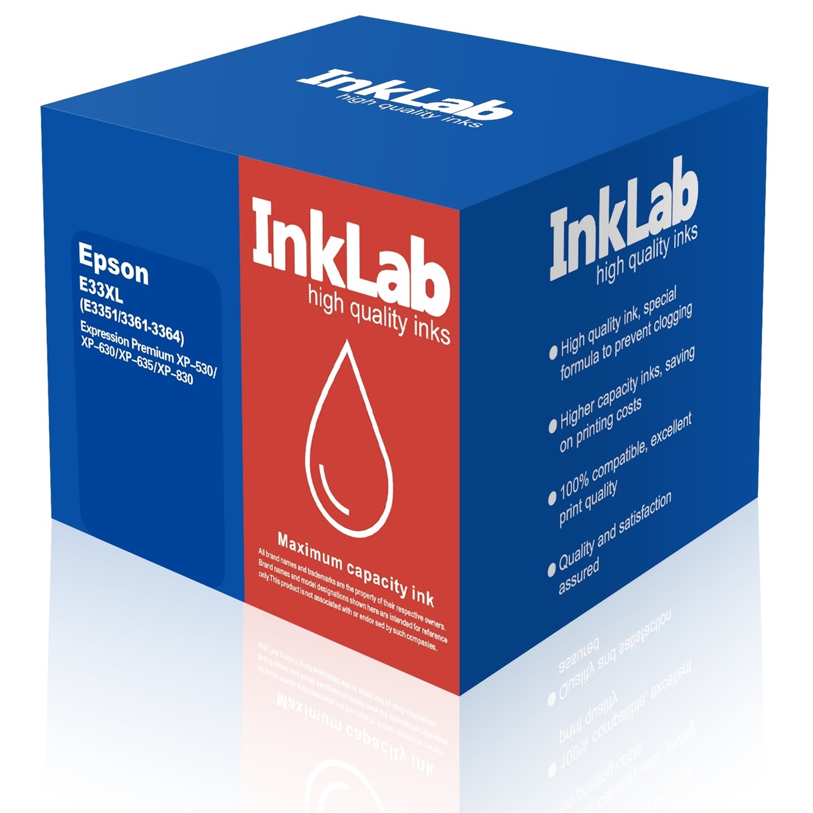 (image for) InkLab 33 XL Epson Compatible Multipack Replacment Ink