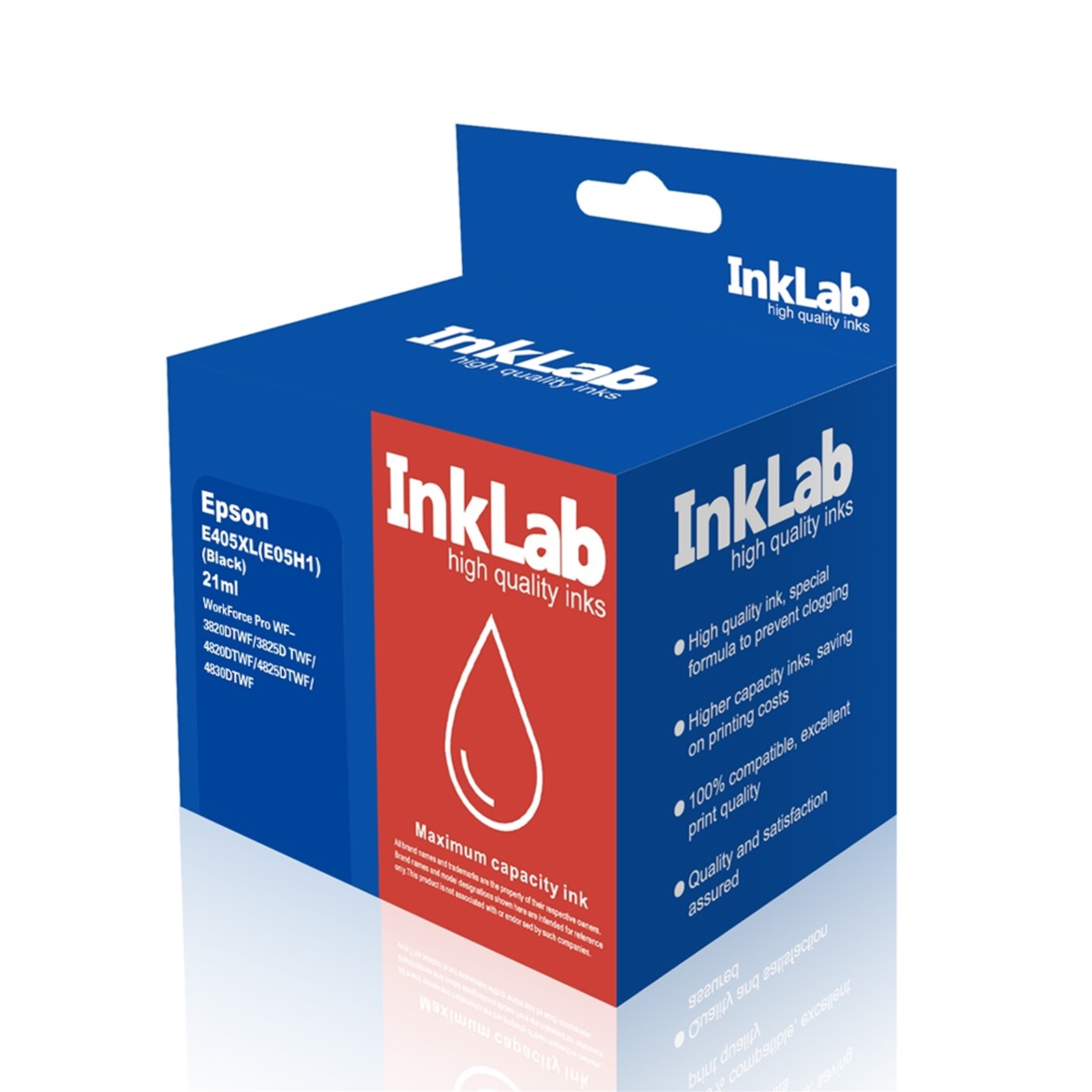 (image for) InkLab 405 XL Epson Compatible Black Replacment Ink