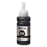 InkLab 6641 Epson Compatible EcoTank Black ink bottle