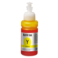 InkLab 6644 Epson Compatible EcoTank Yellow ink bottle