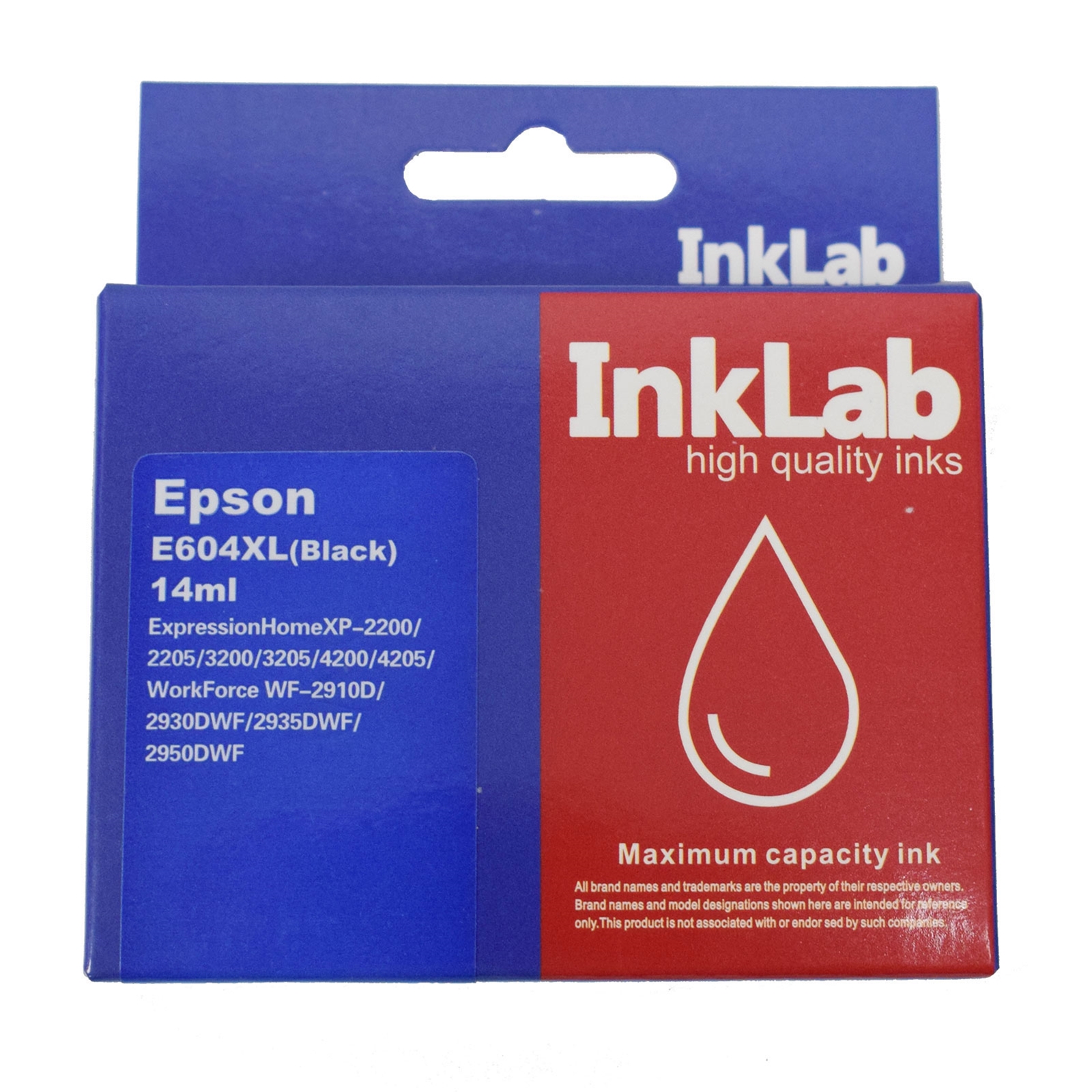 (image for) InkLab 604 Epson Compatible Black Replacement Ink