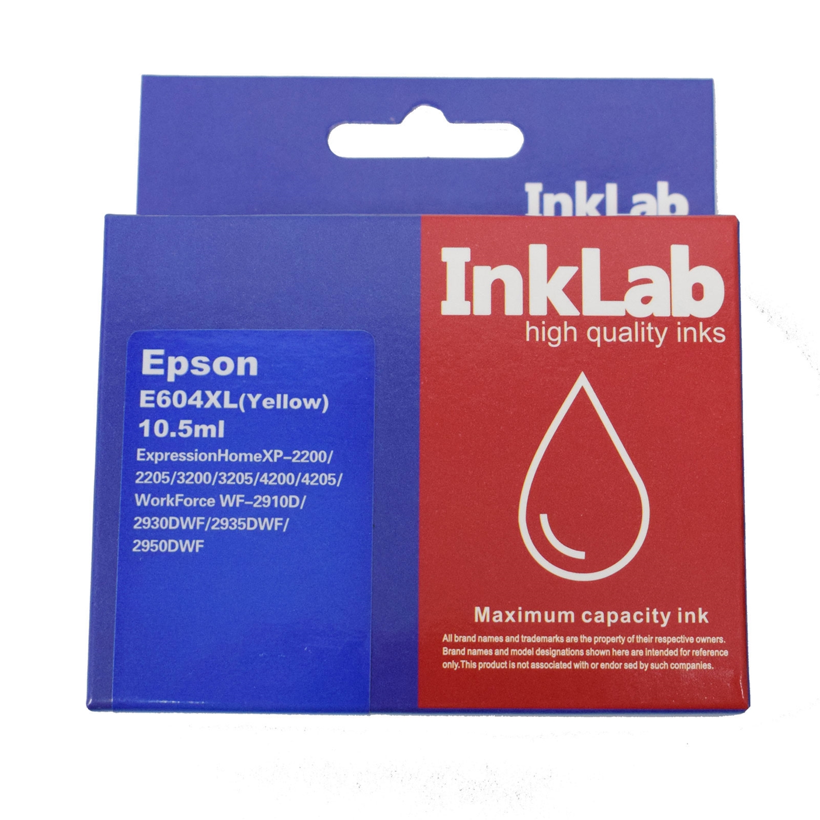 (image for) InkLab 604 Epson Compatible Yellow Replacement Ink