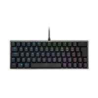Cooler Master SK620 Wired 60% Mechanical Keyboard with TTC Red Switches - Gunmetal Grey