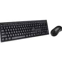 Target KBMS-001 Wired USB Keyboard & Mouse Combo, Spill-Resistant Full-Size Keyboard with Multimedia Keys + 800 DPI Optical Mouse, Plug-and-Play — Keyboards for UK schools