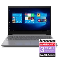 Lenovo V15 82C700E4UK Laptop, 15.6 Inch Full HD 1080p Screen, AMD Athlon 3050U, 4GB RAM, 128GB SSD, Windows 10 Home, Iron Grey