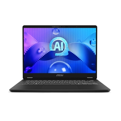 MSI Prestige 14 AI STUDIO C1VEG-002UK, 14 Inch 2880 x 1800 Screen, Intel Core Ultra 7 1.4 GHz, 32GB RAM, 1TB SSD, NVIDIA GeForce RTX 4050, Windows 11 Pro
