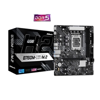 Asrock B760m-h2/m.2 Intel 1700 Socket Motherboard, Micro-atx, 2x Ddr5 Slots, 2x M.2 Socket, 2.5gbe Lan, 2x Hdmi Port B760m-h2/m.2 - Tgt01