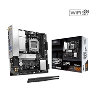 Asrock B850m Rock Wifi Amd Am5 Socket Motherboard, Micro-atx, 2x Ddr5 Slots, 2x M.2 Socket, Fitted I/o Shield, 2.5gbe Lan, Wi-fi 6e, 1x Displayport / 1x Hdmi Port B850m Rock Wifi - Tgt01 Asrock B850m Rock Wifi Amd Am5 Socket Motherboard, Micro-atx, 2x Ddr5 Slots, 2x M.2 Socket, Fitted I/o Shield, 2.5gbe Lan, Wi-fi 6e, 1x Displayport / 1x Hdmi Port B850m Rock Wifi - Tgt01