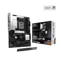 Asrock B850 Rock Wifi 7 Amd Am5 Socket Motherboard, Atx, 4x Ddr5 Slots, 2x M.2 Socket, Fitted I/o Shield, 2.5gbe Lan, Wi-fi 7, 1x Hdmi Port B850 Rock Wifi 7 - Tgt01