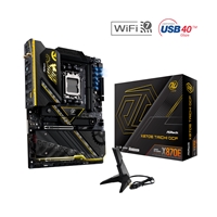 Asrock X870e Taichi Ocf Amd Am5 Socket Motherboard, Atx, 2x Ddr5 Slots, 6x M.2 Socket, Fitted I/o Shield, 5gbe Lan, Wi-fi 7, 1x Hdmi Port X870e Taichi Ocf - Tgt01