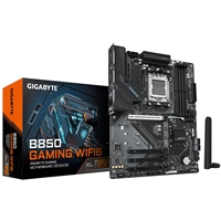 Gigabyte B850 GAMING WIFI6 AMD AM5 Socket Motherboard, ATX, 4x DDR5 Slots, 3x M.2 Sockets, Fitted I/O Shield, GbE LAN, Wi-Fi 6, 1x DisplayPort / 1x HDMI Port