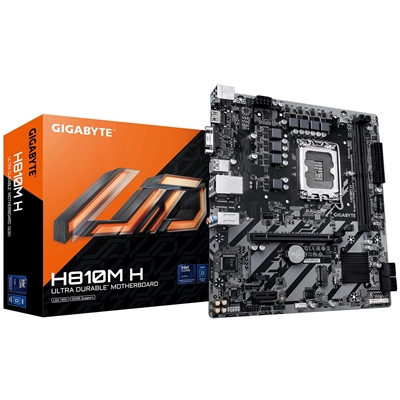 Gigabyte H810M H Intel 1851 Socket Motherboard Micro-Atx 2X Ddr5 Slots 1X M.2 So